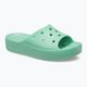 Slides Schlappen  Damen Crocs Classic Platform jade stone 8