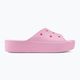 Slides Schlappen  Damen Crocs Classic Platform flamingo 2