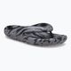 Crocs Mellow Marbled Recovery schwarz/kohlefarbene Flip Flops 8
