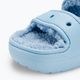 Crocs Classic Cozzzy blaue Calcit-Flip-Flops 7