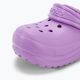 Crocs Classic Gefüttert Orchidee Kinder-Flip-Flops 8