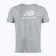 New Balance Essentials Stacked Logo Co grau Herren Training T-Shirt NBMT31541AG 5