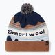 Smartwool Knit Winter Pattern POM deep navy heather beanie 6