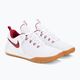 Nike Air Zoom Hyperace 2 LE Weiß/Team Crimson Weiß Volleyball Schuhe 4