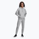 Under Armour Damen Rival Fleece Hoodie mod grau hell heather/weiß 2