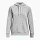 Under Armour Damen Rival Fleece Hoodie mod grau hell heather/weiß 5