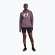 Training Sweatshirt Hoodie Damen Under Armour Rival Fleece Big Logo misty purple/white 2