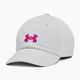 Unter Armour Frauen Blitzing Adj halo grau / astro rosa Baseballkappe