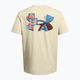 Herren Under Armour Colorblock Logo LC silt/coho T-shirt 4