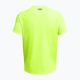 Herren Under Armour Tech Textured hohe visuelle Ausbildung T-Shirt gelb/schwarz 5