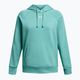 Under Armour Damen Rival Fleece Hoodie radial türkis/weiß 4