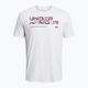Men's Under Armour Colorblock Wordmark T-Shirt weiß/schwarz 3