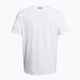 Men's Under Armour Colorblock Wordmark T-Shirt weiß/schwarz 4
