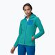 Damen Patagonia R1 Air Full-Zip Trekking Sweatshirt subtidal blau