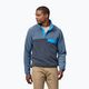 Patagonia Herren-Trekking-Sweatshirt LW Synch Snap-T P/O smolder blau