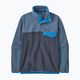 Patagonia Herren-Trekking-Sweatshirt LW Synch Snap-T P/O smolder blau 3