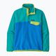 Trekking Sweatshirt Hoodie Herren Patagonia LW Synch Snap-T P/O vessel blue 3