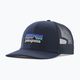 Patagonia P-6 Logo Trucker navy Kappe