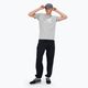 Herren New Balance Stacked Logo athletisches graues T-shirt 2