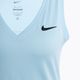 Damen Tennis-Tank-Top Nike Court Dri-Fit Victory Tank gletscherblau/schwarz 3