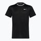 Herren Nike Court Dri-Fit Advantage Tennisshirt schwarz/weiss