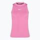 Damen Tennis Tank Top Nike Court Dri-Fit Advantage Tank spielerisch rosa/weiß