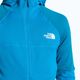 Herren-Trekking-Sweatshirt The North Face Bolt Polartec Hoodie skyline blau/adriatic b 3