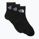 Trekking Socken The North Face Multi Sport Cush Quarter Sock 3 Paar black