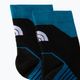 Trekking Socken The North Face Hiking Quarter Sock black/adriatic blue 2