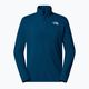 Herren The North Face 100 Glacier 1/4 Zip Mitternacht Petrol Sweatshirt