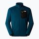 Herren The North Face Crest FZ Mitternacht petrol/ schwarz Sweatshirt 5