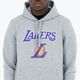 Herren New Era NBA Regular Hoody Los Angeles Lakers grau med Sweatshirt 4