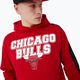 Herren New Era NBA Große Grafik OS Hoody Chicago Bulls rot 4