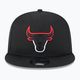 Neue Era Split Logo 9Fifty Chicago Bulls Kappe schwarz 3