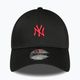 Herren New Era Home Field 9Forty Trucker New York Yankees Baseballkappe schwarz 2