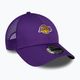 Herren New Era Home Field 9Forty Trucker Los Angeles Lakers Baseballkappe lila 3