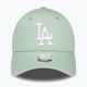 Damen New Era League Essential 9Forty Los Angeles Dodgers grün Baseballkappe 2