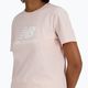 Damenshirt New Balance Jersey Stacked Logo T-Shirt quartzpi 4