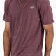 Shirt Herren New Balance Athletics Run licorice heather 4