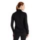 Damen New Balance Leichtathletik Hitze Grid 1/2 Zip schwarz laufen Longsleeve 3