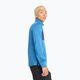 Herren New Balance Leichtathletik Hitze Grid 1/2 Zip heron blau laufen Longsleeve 4