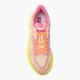 HOKA Clifton 9 fuchsia/vanilla Kinder Laufschuhe 5