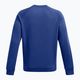 Herren Under Armour Rival Fleece Crew tech blau/weiß Sweatshirt 2