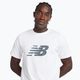 Herren New Balance Grafik V Flying T-shirt weiß 4