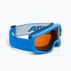 Skibrille für Kinder Alpina Piney blue matt/orange