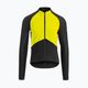 ASSOS Mille GT Spring Fall Herren-Radsport-Sweatshirt schwarz/gelb 11.30.344.32