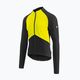 ASSOS Mille GT Spring Fall Herren-Radsport-Sweatshirt schwarz/gelb 11.30.344.32 2