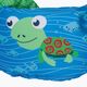 Sevylor Puddle Jumper Kinder Schwimmweste Turtle blau und grün 2000037930 4