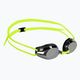 Schwimmbrille Kinder arena Tracks JR Mirror silver/black/fluoyellow