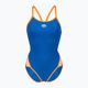 Damen arena Icons Super Fly Back Solid blau/orange einteiliger Badeanzug 005036/751